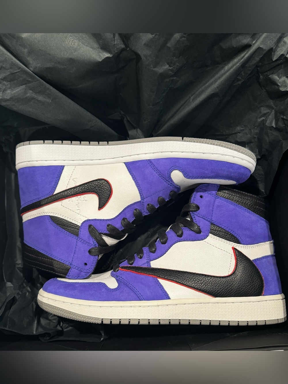 Custom Nike Air Jordan 1 Travis Scott/Cactus Jack handmade by The Shoe Surgeon!